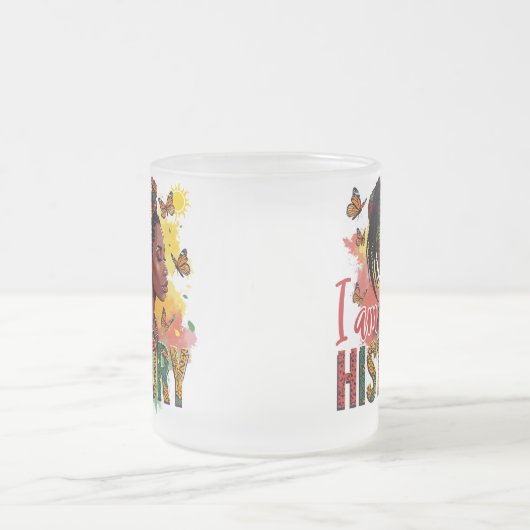 Zwarte geschiedenis Mokken & Cups Ontwerp (Center)