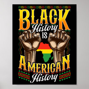 Zwarte Geschiedenis T-shirts Zwarte Geschiedenis i Poster