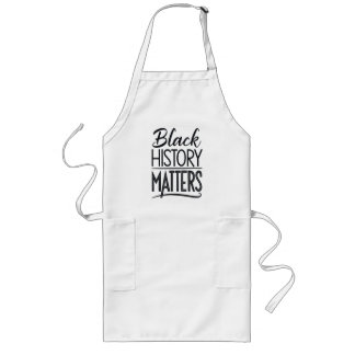 Zwarte Geschiedenis Telt aprons – Black History Mo Lang Schort