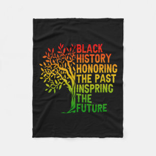 zwarte geschiedenis ter ere van de afrikaanse trot fleece deken