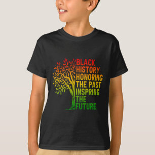 zwarte geschiedenis ter ere van de afrikaanse trot t-shirt