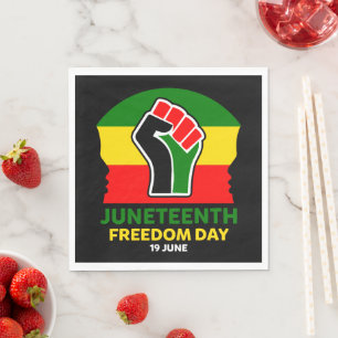 Zwarte geschiedenis van de 11e Dag van de Vrijheid Servet