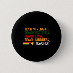 Zwarte Geschiedenis Viering Kleding Leraars Afrika Ronde Button 5,7 Cm