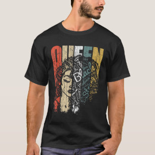 Zwarte Geschiedenis voor Vrouwen Afrikaanse Kledin T-shirt
