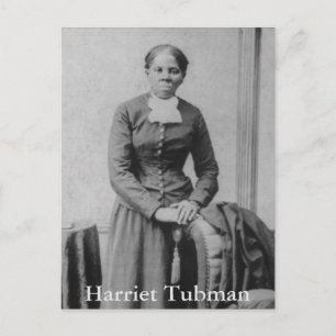 Zwarte geschiedenisfoto van Harriet Tubman Briefkaart