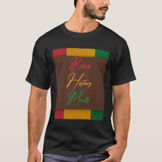 Zwarte geschiedenismaand 1525 t-shirt
