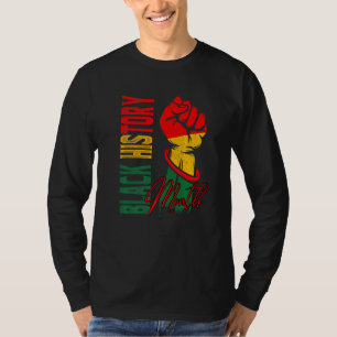 Zwarte geschiedenismaand 2022 Bhm Melanin African  T-shirt