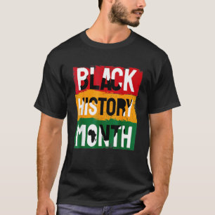 Zwarte geschiedenismaand 2022 Zwarte geschiedenis T-shirt