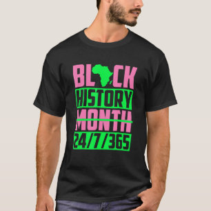 Zwarte geschiedenismaand 247365 Afrikaanse Mannen  T-shirt