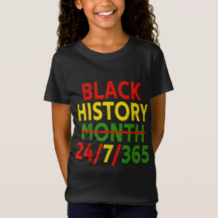 Zwarte geschiedenismaand 247365 Afrikaanse Melanin T-shirt