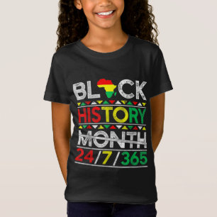 Zwarte geschiedenismaand 247365 Afrikaanse Melanin T-shirt