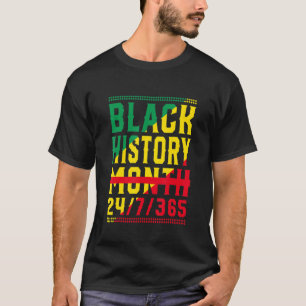 Zwarte geschiedenismaand 247365 Pride African Amer T-shirt