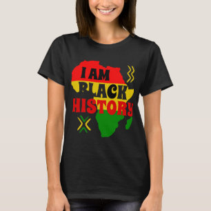 Zwarte geschiedenismaand, Afrikaans-amerikaans T-shirt