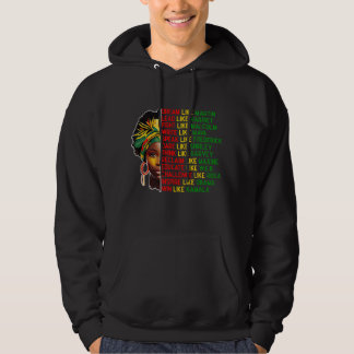 Zwarte geschiedenismaand hoodie