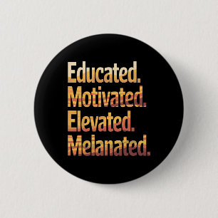 Zwarte geschiedenismaand Onderwezen Gemotiveerd Ve Ronde Button 5,7 Cm