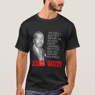 Zwarte geschiedenismaand Pride Gift Marcus Garvey  T-shirt