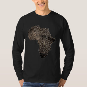 Zwarte-geschiedenismaand Relebratie Afrikaanse kaa T-shirt