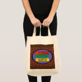 Zwarte geschiedenismaand tote bag (Voorkant (product))