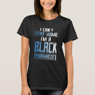 Zwarte geschiedenismaand Verblijf apothekers Afrik T-shirt