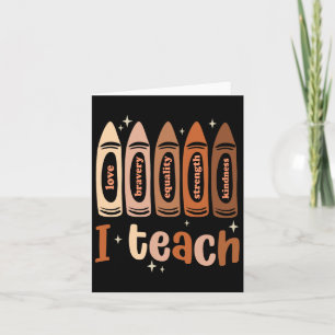 Zwarte-geschiedenismaand vieren I Teach Black Hist Kaart
