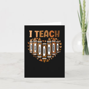 Zwarte-geschiedenismaand vieren I Teach Black Hist Kaart