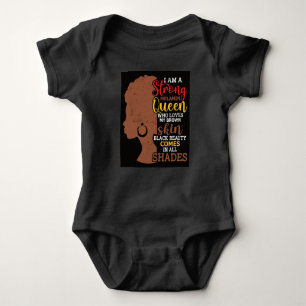 Zwarte geschiedenismaand Zwarte Woman Afro Romper