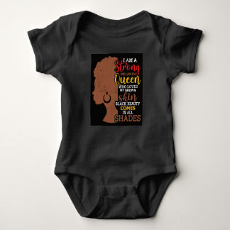 Zwarte geschiedenismaand Zwarte Woman Afro Romper