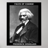 Zwarte geschiedenismachten - Frederick Douglass Poster (Voorkant)