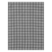 Zwarte Gingham Tafelkleed (Voorkant)