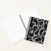 ZWARTE GIRAFFE PRINT NOTITIEBOEK (Binnen)