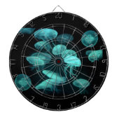zwarte gloed op zee dartbord (Voorkant)