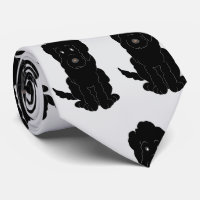 Zwarte Goldendoodle Ontwerp Elke Kleur Achtergrond