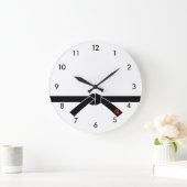 Zwarte gordel, 黒, 武 grote klok (Huis)