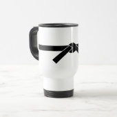 Zwarte gordel, 黒, 武 reisbeker (Voorkant links)