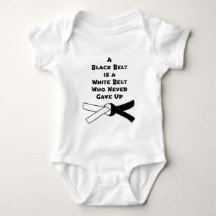 Zwarte gordel romper
