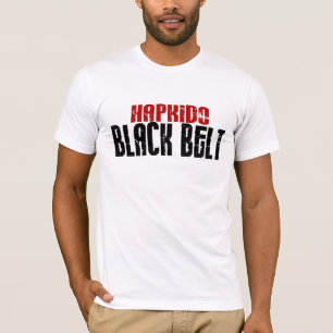 Zwarte gordel van HAPKIDO 3.1 T-shirt