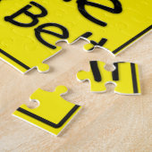 Zwarte gordel voor ongevalsProne Legpuzzel (Zijkant)