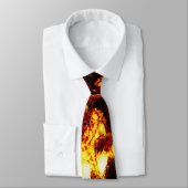 Zwarte gouden cirkels stropdas (Gebonden)