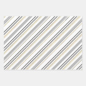 Zwarte, gouden en witte spelden, strips en neusvlo inpakpapier vel (Voorkant 2)