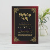 Zwarte goudkoorts kaart (Staand voorkant)