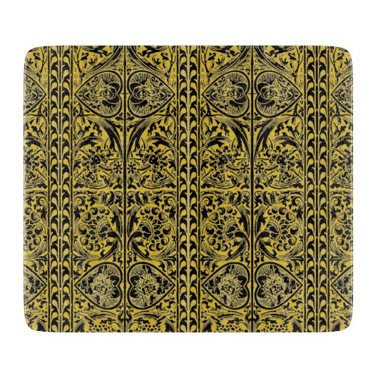 zwarte goudmakreel snijplank (Voorkant)