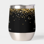 Zwarte goudmonogram (Links)