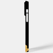 zwarte goudstad skyline zakelijk onroerend goed Case-Mate iPhone case (Achterkant / Links)