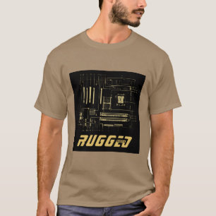 zwarte goudstak   Circuit Board   Technologie T-shirt