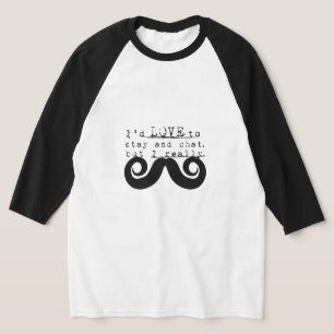 Zwarte Grappige Humor Ik Snavel T-shirt