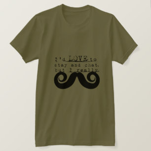 Zwarte Grappige Humor Ik Snavel T-shirt