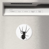 Zwarte griezelige spinmagneet magneet (Insitu (Vaatwasser))