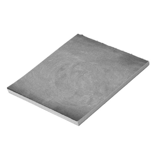 Zwarte Grijze Chalkboard Blackboard Achtergrond Notitieblok (Gedraaid)
