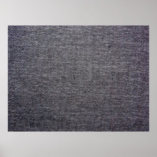zwarte grijze doek poster (Voorkant)