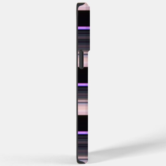 zwarte grijze strepen Case-Mate iPhone case (Achterkant / Rechts)